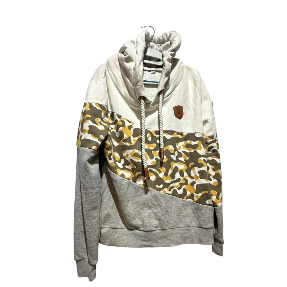 Wanakome Women's Hoodie Size XL Thick Heavy Camo Gray Long Sleeve Canada Outdoor